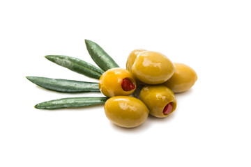 olives isolated