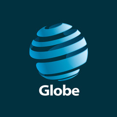 vector logo globe