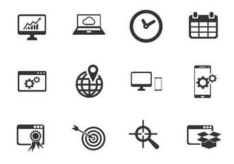 seo icon set
