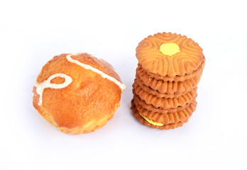 Cake and Cream Biscuits 