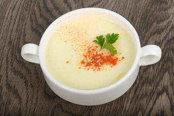 Cheese soup