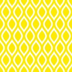Tapeten Retro Stil Abstrakte Retro nahtlose Muster Zitronen