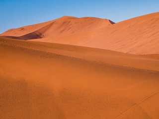 Sand dune in the Namib Naukluft National Park, Sesriem, Namibia