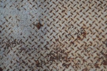 Fototapeta premium Rusty metal background.