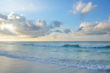 Утро на берегу Индийского океана