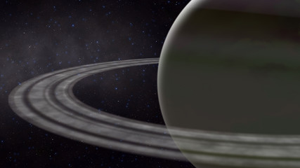 Saturn Planet with rings