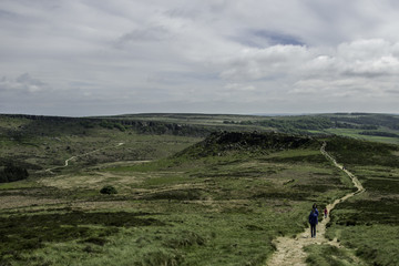 KRAJOBRAZ GÓRSKI, PEAK DISTRICT, WIELKA BRYTANIA  © DawidDobosz