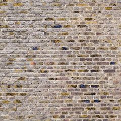 pattern of an old brick wall