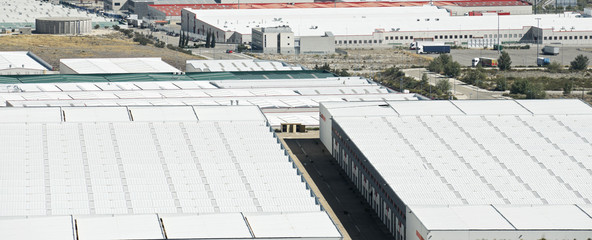 Industrial zone view