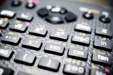 Obraz premium Calculator close up