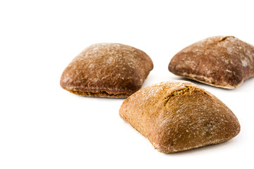 breads isolated on white background
