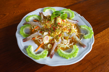 Shrimp in fish sauce