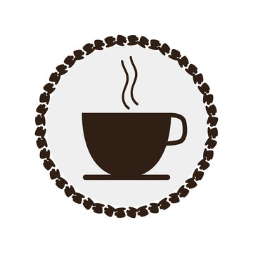 Cup of coffee vector illustration