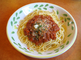 ミートソーススパゲティ