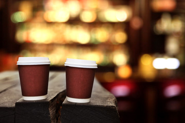 coffee and cafe interior 