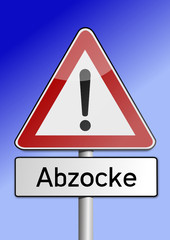 Achtung Abzocke