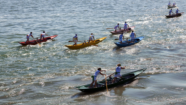 Venezia, regata femminile della festa della Sensa