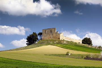 Fototapeta na wymiar Gravina di Puglia, Castello Svevo