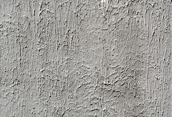 Gray color plaster wall pattern.