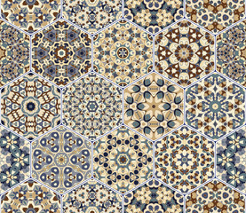 Hexagon set template