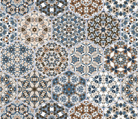 Hexagon set template