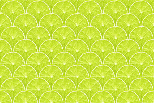 lime slices pattern