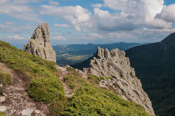 A landscape from Gutai mountains, Romania