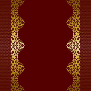 Gold Lace Borders