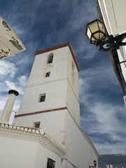 Fototapeta na wymiar Iglesia en Capileira. Granada