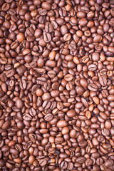 Coffee beans background