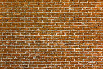 Pattern of old brick wall for background and textured, Seamless dirty brick wall background