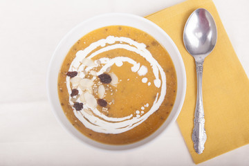 cream of pumpkin carrot and potato soup