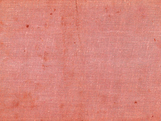 Fototapeta premium Red color dirty canvas surface.