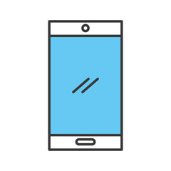 smartphone device isolated icon vector illustration design