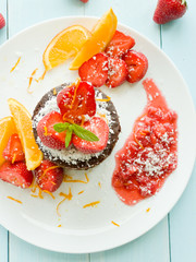 Ice cream dessert