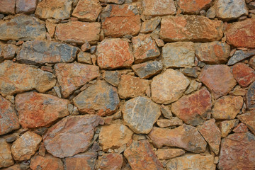 Texture of a stone wall
