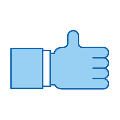 hand like isolated icon vector illustration design