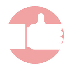 Fototapeta premium hand like isolated icon vector illustration design