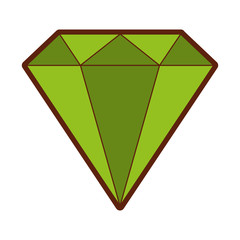 diamond rich isolated icon vector illustration design