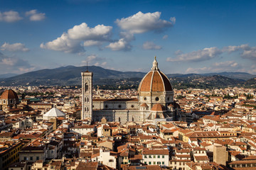 Fototapeta na wymiar Florence Skyline Italy