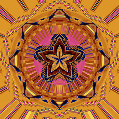 Abstract image, colorful graphics, tapestry