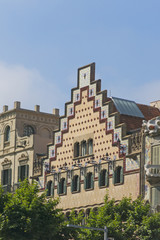 Fototapeta premium The Casa Ametller, a modernist building designed by Josep Puig i Cadafalch in Barcelona, Spain