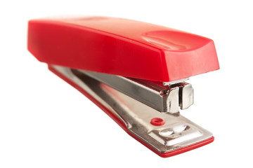 red stapler