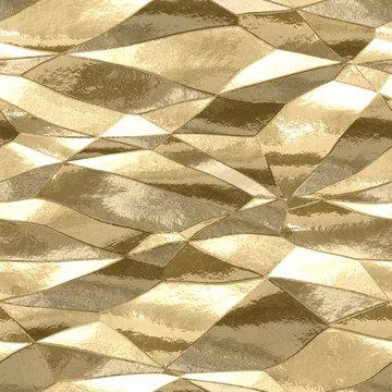 Golden shiny reflective synthetic luxury 3d surface texture