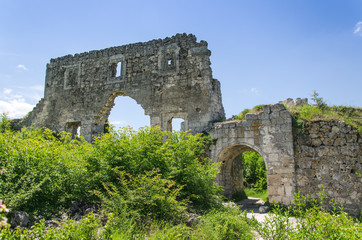 ruins of ancient castle