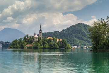 Lake Bled. Slovenia