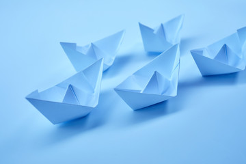 paper boats