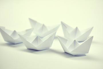 paper boats