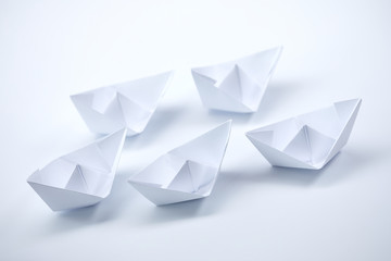 paper boats