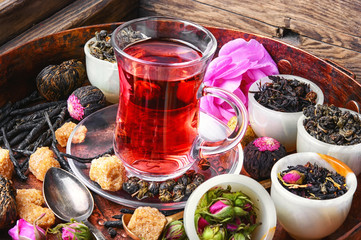 cup with east tea